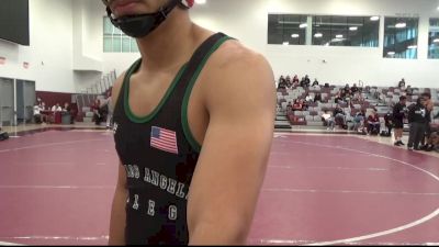 141 lbs Round 3 (6 Team) - Adrian Magana, Mt. SAC Maroon vs John Islas, East Los Angles College