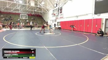 184 lbs Cons. Round 4 - Edward Saldana, Victor Valley College vs Tasman Cassell, Moorpark CCC