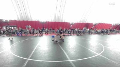 88 lbs Cons. Round 2 - Easton Allert, BGC vs Parker Gerber, Weigh-in Club