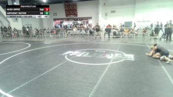 123 lbs Consi Of 8 #2 - Alex Ortiz, Team Selma vs Anthony Goyer, San Diego Move