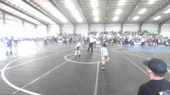 62 lbs Semifinal - Hunter Rauschenberger, Pomona Elite vs River Garcia, Capital City Jr Wrestling