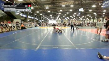 120 lbs Rr Rnd 1 - Michael Hanley, Ohio Titan Grey vs Scotty Fuller, Flickr Boyz Daifugo