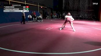 157 lbs Round 1 - Logan Johns, Harrisburg vs Jonathan Smeltser, Denver