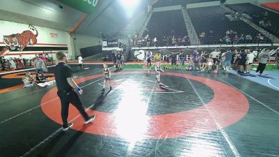60 lbs Champ. Round 5 - Lucy Poff, Alaska vs Elle Plouffe, Alaska