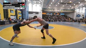 144 lbs Cons. Round 2 - Jackson Grandel, Delaware Military Academy vs Tyler White, Conrad School Of Science