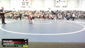 130 lbs Cons. Round 1 - Sabatino Smith, Victor Wrestling Club vs Declan West, Ballston Spa Wrestling