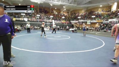 132 lbs Cons. Round 2 - Luke Smith, Effingham-Atchison Co Community HS vs Tate Scott, Eureka HS