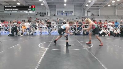 220 lbs Quarterfinal - Noah Mathis, E.D.I.T.H - HSB vs Sheldon Sharp, Team Shutt Mutts - HSB
