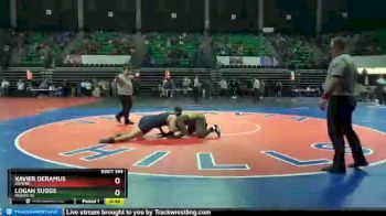 220 lbs Cons. Round 3 - Logan Suggs, Moody Hs vs XAVIER DERAMUS, Oxford