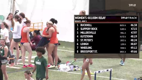 Women's 4x100m Relay, Finals 3