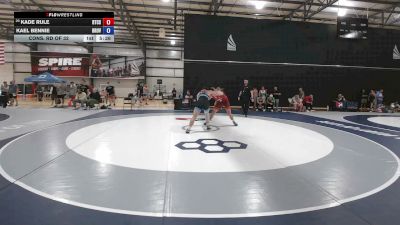 92 kg Cons. Rd Of 32 - Kade Rule, Regional Training Center South vs Kael Bennie, Brunson UVRTC