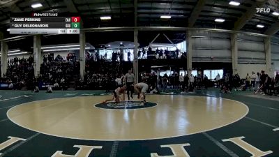 157 lbs Quarterfinal - Zane Perkins, Emory & Henry vs Guy Deleonardis, Glenville State