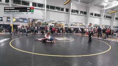 189 lbs Consi Of 8 #1 - Adam Moati, Saddle Brook vs Derek Rodriguez, Whitehall