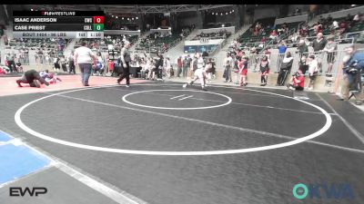 96 lbs Round Of 16 - Isaac Anderson, Claremore Wrestling Club vs Case Priest, Collinsville Cardinal Youth Wrestling