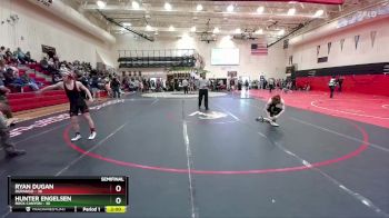 120 lbs Semifinal - Hunter Engelsen, Rock Canyon vs Ryan Dugan, Durango