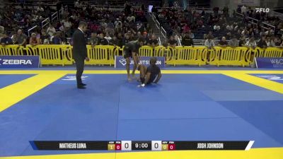 Josh Johnson vs Matheus Luna 2025 Pan IBJJF Jiu-Jitsu No-Gi Championship