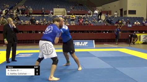 Nick Suciu Lll vs Charles Ashley Callahan 2024 Pan IBJJF Jiu-Jitsu No-Gi Championship