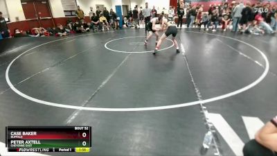 126 lbs Champ. Round 1 - Peter Axtell, Cheyenne East vs Case Baker, Buffalo