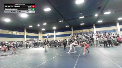 150 lbs Consi Of 64 #1 - Micah Kollmeyer, Scripps Ranch HS vs Gavin Dolence, Manu Wr Ac