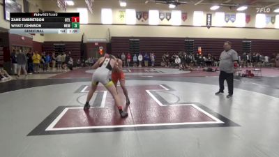 JV-31 lbs Semifinal - Zane Embretson, Central/Ed-Co vs Wyatt Johnson, West Delaware, Manchester