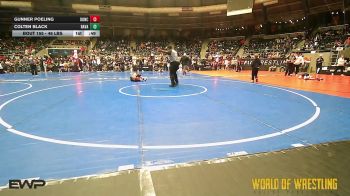 46 lbs Consi Of 8 #2 - Gunner Poeling, Duncan Demon Wrestling vs Colten Black, Ravage