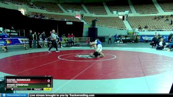 D1-138 lbs Champ. Round 1 - Rafael Rodriguez, Queen Creek vs Ryder Kinneman, Desert Vista