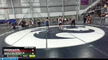 92 lbs Champ. Round 1 - Grayson Slatter, Mt Spokane Wrestling Club vs Donald (dj) Hetrick Jr, FordDynastyWrestlingClub