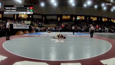 126-2A/1A Quarterfinal - Brody Henry, South Carroll vs Colby Jones, Parkside