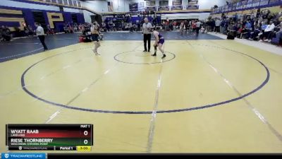 149 lbs Cons. Round 4 - Riese Thornberry, Wisconsin-Stevens Point vs Wyatt Raab, Lakeland