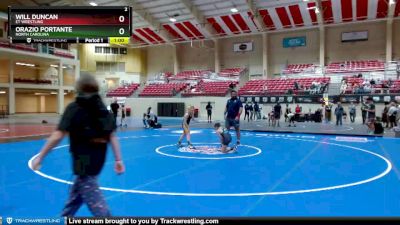 77-81 lbs Semifinal - Will Duncan, ET Wrestling vs Orazio Portante, North Carolina