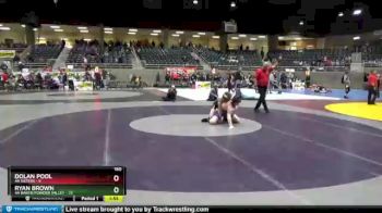 160 lbs Round 5 (6 Team) - Ryan Brown, 4A Baker/Powder Valley vs Dolan Pool, 4A Sisters