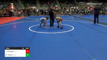 55 lbs Consolation - Jaxon Gillespie, All Phase vs Walker Vieyra, Kansas Young Guns