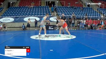 126 lbs Rnd Of 64 - Gage Ogden, Utah vs Jason Davis, Montana