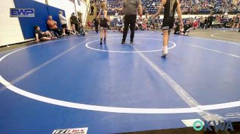 62-67 lbs Consi Of 4 - Olivia Reeves, Wyandotte Youth Wrestling vs Collins Mcclendon, Viking Wrestling Club