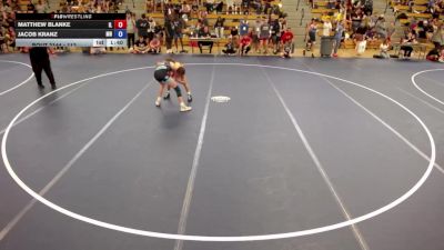 113 lbs Cons. Round 2 - Matthew Blanke, IL vs Jacob Kranz, MN
