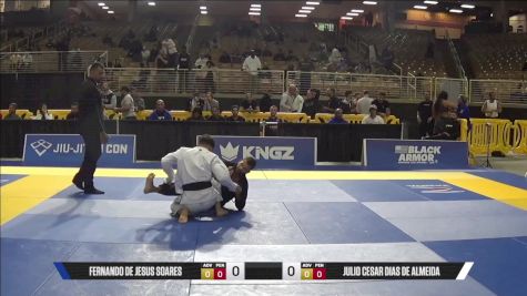 Julio Cesar Dias De Almeida vs Fernando De Jesus Soares 2025 Pan Jiu Jitsu IBJJF Championship