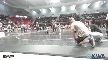 84 lbs Quarterfinal - Jake Potts, Wagoner Takedown Club vs Carter Malone, Bartlesville Wrestling Club