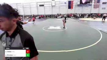 95 lbs Round Of 16 - Kaden Curry, Sunkist Kids / Monster Garage vs Kael Ray, Thatcher Eagles