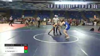 145 lbs Consolation - Aeoden Sinclair, Awa vs Aiden Cartwright, Golden Eagles WC