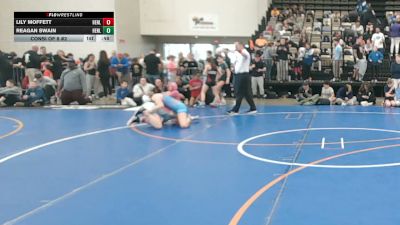 109 lbs Consi Of 8 #2 - Lily Moffett, Henlopen Hammers vs Reagan Swain, Henlopen Hammers