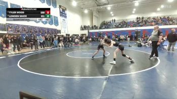 106 lbs Quarterfinal - Tyler Wood, Sandpoint vs Lowden White, Kellogg