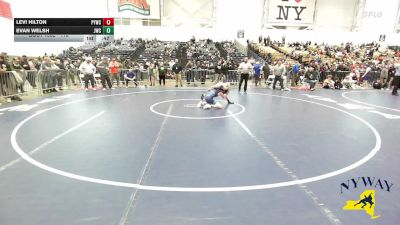 118 lbs Cons. Round 2 - Levi Hilton, Penn Yan Wrestling Club vs Evan Welsh, Journeymen Wrestling Club
