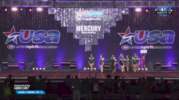 Crush Athletics - Mercury [2025 L1 Junior - D2 - A Day 1] 2025 USA All Star Cheer Super Nationals