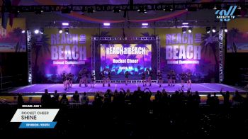 Rocket Cheer - Shine [2024 L1 Youth Day 1] 2024 ACDA Reach the Beach Cheer Grand Nationals