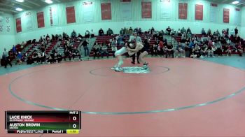 125 lbs 1st Place Match - Lacie Knick, Olentangy Orange vs Auston Brown, United