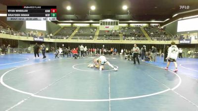 Consi Of 8 #2 - Ryan Wheeler, Adamstown vs Brayden Inman, Medford