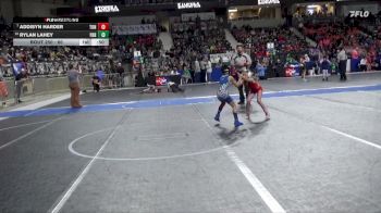 60 lbs Cons. Round 1 - Addisyn Harder, Tonganoxie vs Rylan Lahey, Parsons