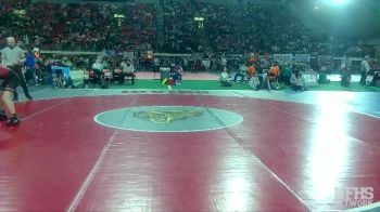 3A 120 lbs Champ. Round 1 - Charlie Nevarez, Weiser vs Simon Eddins, South Fremont