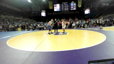 285 lbs Rnd Of 16 - Eric Butierez, AZ vs Preston Wagner, NE