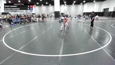 157 lbs Wyatt Cooksey, Indiana vs Hayden Thompson, Virginia